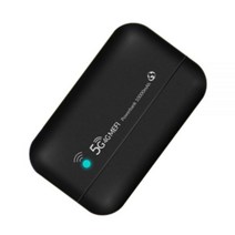 휴대용 와이파이 LTE 라우터 동글 4G 모바일 쉐어링, 블랙 와이파이 보조배터리 겸용 _LTE 라우터 와이파이