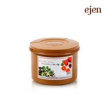 이젠 누름독 진공항아리 황토 원형 3L 장아찌 절임 반찬 김치 누름통 누름독 밀폐용기, 3L : 19cm(지름) x 13cm(높이)