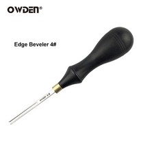 OWDEN 가죽 엣지 베벨러 도구 공예 스카이빙 핸드 샤프니스 전문 모따기 #1-5, 04 04