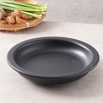 금강 수육 접시 대 내열 도자기 뚝배기 옹기 보쌈 고기 그릇, 1개
