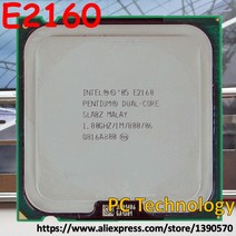 인텔 펜티엄 E2160 듀얼 코어 1.80GHz800FSB1MB65W 65nm Socket775 데스크탑 프로세서 CPU 485961