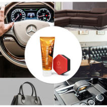 자동차 실내 가죽 지갑 이염 복원 세탁 가죽 얼룩 오염 세척 청소 제거 클리너 가방 소파