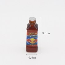 미니어처 음식과 놀이 1:12 미니 슈퍼마켓 미네랄 워터 소다 음료 병 소품 재료, 371