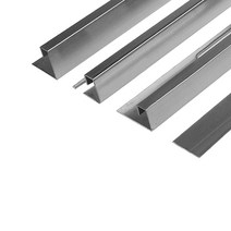 스텐 직사각 L자(5mm) 재료분리대(폴리싱 헤어라인) 4사이즈(8 10 12 15mm) 2.4M _몰딩 마루몰딩 바닥타일 타일마감 마감재 꼼꼼이 코너비드 ㄱ자, 5x12mm, 스텐 폴리싱(유광)