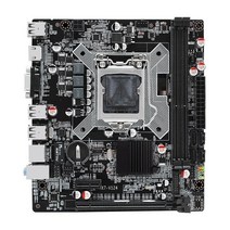 H61 LGA 1155 마더 보드 DDR3 듀얼 채널 메모리 16G 1155 코어 I3 I5 I7 제온 CPU 컴퓨터 메인, 상세내용표시