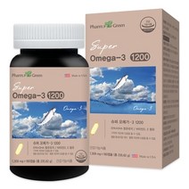 팜그린 슈퍼오메가-3 1200 1302mg X 180캡슐 6개월분 DHAEPA 부모님 선물, 상세페이지 참조, 상세페이지 참조