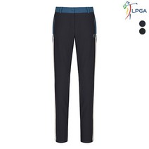 518176 LPGA 여성 컬러 배색 스트레치 팬츠 L183PT501P, NA, 64