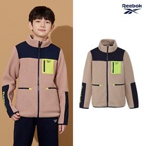 리복키즈 REEBOK 리복키즈 폴 플리스자켓 베이지
