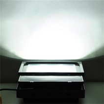 2pc APP 15W RGBW Led 투광기기 블루투스 야외조명등 스마트 플러드 85-265V IP66 방수등 색상 변경 투광기, 01 WHITE_01 100W