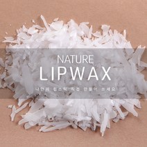 [더위치] 립왁스 100g 립스틱 립글로즈 립글로우 만들기