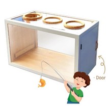 국내제작 프리미엄 컬러 원목 시설교구 낚시놀이장 감성데코, w 800-White, w 800-White