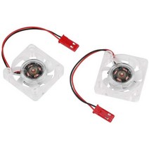 호환 시스템 개발 보드 라즈베리 파이 DC 브러시리스 CPU LED 냉각 팬 4 30mm 3010 팬 쿨러 모델 B 3B + 2B 용, [7] 2pcs 3010 12v