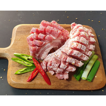 [생와사비소스증정] 국내산 한돈 생삼겹 껍데기오겹살 수육용 구이용 돼지고기 500g, 오겹 4cm