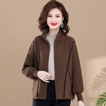 60대의류 50대엄마옷 봄잠바 봄자켓 여성아우터 중년