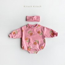 상큼발랄 패턴 상하복 슈트 헤어밴드 쭈리 키치키치