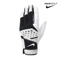 [클리브랜드] 나이키 테크 익스트림 7 카뎃 남성 왼손 골프장갑, 색상:262 화이트 블랙 / 사이즈:S