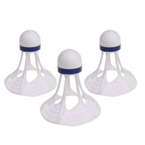12Pcs 다채로운 배드민턴 Shuttlecocks 거위 깃털 공 야외 스포츠 액세서리 내구성, 3pcs WT