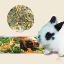 토끼 건초 단미사료 알파파 500g 건조토끼사료