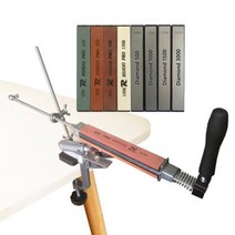전동칼갈이 고기칼 주방칼 칼갈이 숫돌 칼가는기계 RehooPro RH006 수동 고정 각도 시스템 2022 도 회전 금속 슬라이더 주방 도구 360 제품, Package D+Multiple collocation