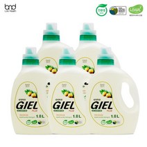 세제혁명 빠른배송 액체세제 지엘플러스 1.8L x 5통
