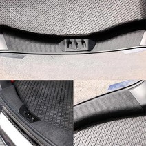 JS automotive 티볼리에어 베리튜티볼리 리스펙티볼리 트렁크범퍼 기스 스크래치 오염 흠집 방지 카본 보호커버 데칼 실내 차량 몰딩 인테리어 튜닝 악세사리 스티커 용품, 펠트