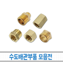수도배관 배관자재 니플 부싱 소켓 플러그 캡 단니플 파이프 배관 닛블 신주 붓싱 bushing 육각 socket 정수기부품, [붓싱]01 8a-6a bs0806 2개