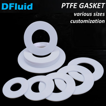 PTFE 가스켓 BSPP 플랜지 위생 실린더 플랫 링 5 6 8 10 12 15 18 20 30 mm 압력 게이지 개, 95 ID 38mm x OD 44mm_01 2MM