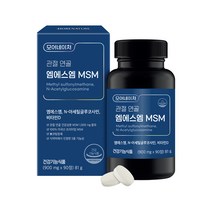 모어네이처 MSM 글루코사민 관절 연골 영양제 엠에스엠 식이유황 90정, 1박스