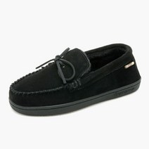 [베어파우] (BEARPAW) 여성 FREESIA 양털모카신 (블랙) K245001OD-W