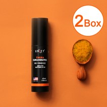 테라 커큐베라트롤 60ml 2병 커큐민 액상 강황추출물 길병원 암센터앞, 60ml x 2