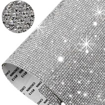 DIY 공예 직접 잘라 붙이는 라인 스톤 스티커 시트지 접착 큐빅 테이프 다용도 데코 포장 리폼 보석 장식 비즈 데코덴 크리스탈 레인보우 오팔, 크리스탈 큐빅 스티커 24cm*40cm