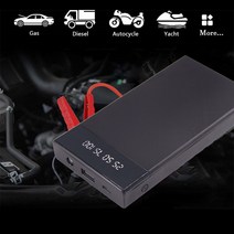 자동차 점프 스타터 자동 파워 뱅크 휴대용 배터리 충전기 비상 부스터 시동 장치 12V 10000mAh, YELLOW
