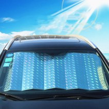 차량용 앞유리 휴대용 햇빛 가리개 자동차 차광막 창문 햇볕 가림막 실내 꾸미기, (해치백)