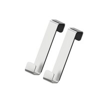 이케아 LILLANGEN릴롱엔 문걸이행거 스테인리스 2개입, 배송메모에 기입하세요.