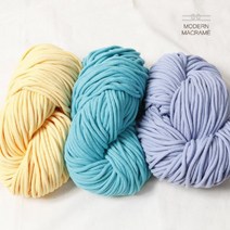 [RAβ4] 우동실 14컬러(5mm 100yd) 브레이드 마크라메 재료 칼라볼 뜨개볼 준비 라매 뜨게 뜨개 라메 용실 ▷_6β840Ea, β_4. 크림레몬