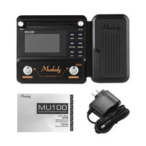 멀티이펙터 일렉기타이펙터 Muslady mu100 품질 이펙트 프로세서 이펙트 페달은, 미국 플러그