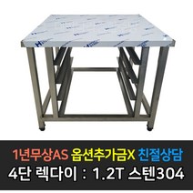 [맞춤제작] 업소용 오븐 4단렉다이_890 우녹스 지에라 베닉스 린나이 렉