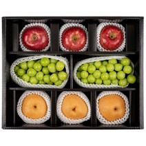 샤인머스켓 사과 배 추석 과일 선물세트, 1-1번 사과 실속형