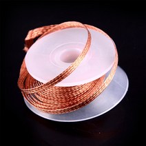 디 솔더링 브레이드 테이프 구리 솔더 와이어 납땜 심지 틴 솔더 제거 브레이드 용접 와이어 수리 도구 1.5mm-3.5mm 1M-3M