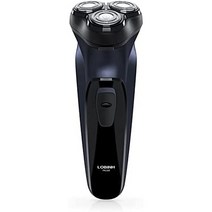 일본직발송 2. LOBINH 면도기 남성 전기 면도기 수염 전동 남성 면도기 면도 초경량 전기 남성 면도, One Size, 3D 회전 면도기