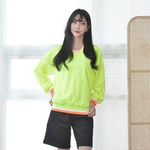바보사랑 지앤제이 형광 바람막이 브이넥 티셔츠 4color..지엔제이커머스