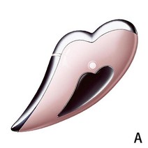 진동운동기구 파워플레이트 덜덜이 쉐이크보드 face lift massager electric gua sha board 가열 진동 gua, 자주색