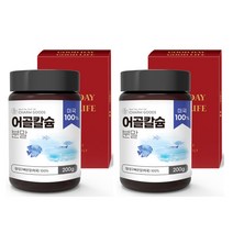어골칼슘 분말 청대구뼈 무첨가물 미국산 200g 2통, 2개, 단품