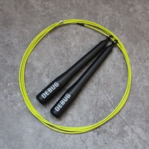 크로스핏 와이어 줄넘기 로그 SR Rogue SR-1 트레이닝 피트니스 다이어트 더블베어링, DEBUG SR-1 블랙옐로 (플라스틱손잡이)