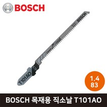 BOSCH 보쉬 목재용 직쏘 직소날 톱날 T101AO 83mm