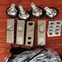 4개몫 320CM16 나사 스트레인 게이지 압력 센서 Ploor 스케일로드 셀 전자 캔틸레버, 0.5T M16