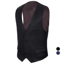 제제옴므 남성 무광 정장 베스트 조끼