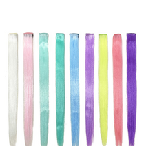 퀸샵 야광헤어피스 붙임머리가발, 9개