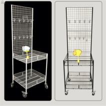플리마켓 매대 자판기 노점 진열대 부스 행사 가판대 좌판대 접이식 전시 판매대 나무, 버건디