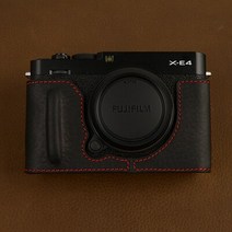 수공 사진 카메라 소가죽 가방 바디 박스 케이스 Fujifi XT30 XE4 XT200 보호 슬리브 베이스 스킨, 04 XE4